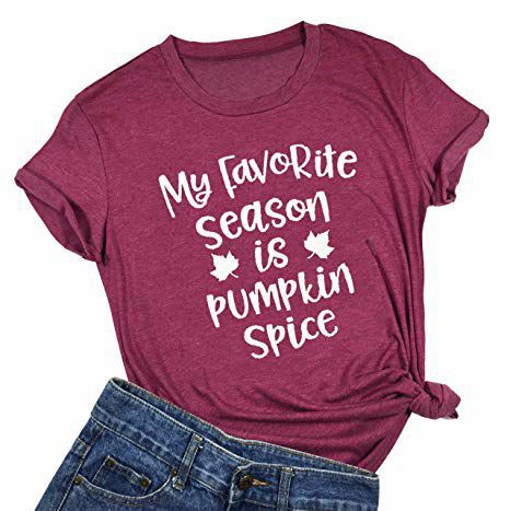 Pumpkin spice tee